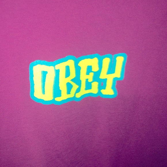 Obey men’s long sleeve shirt - Picture 2 of 4